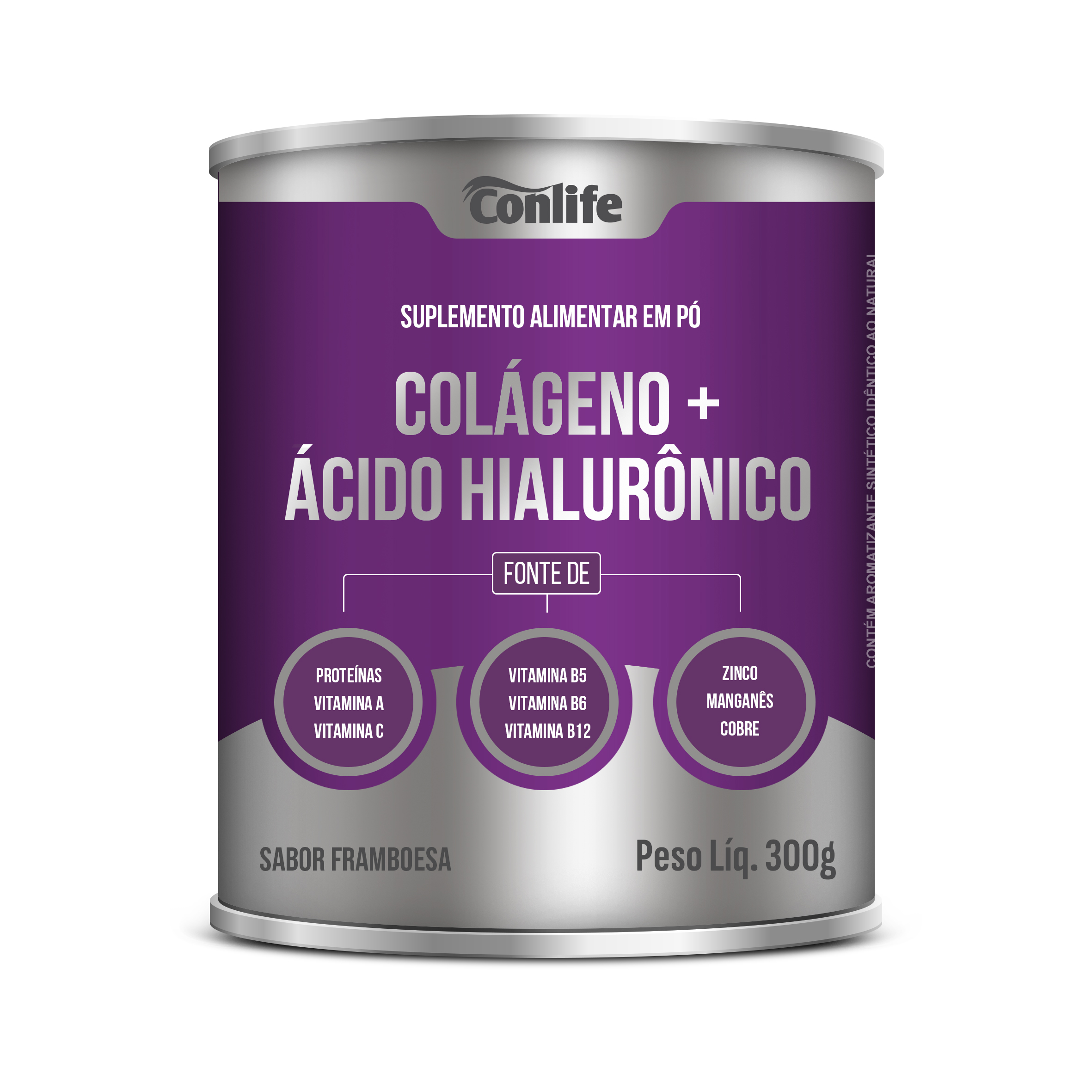 Colágeno com Ácido Hialurônico  Conlife