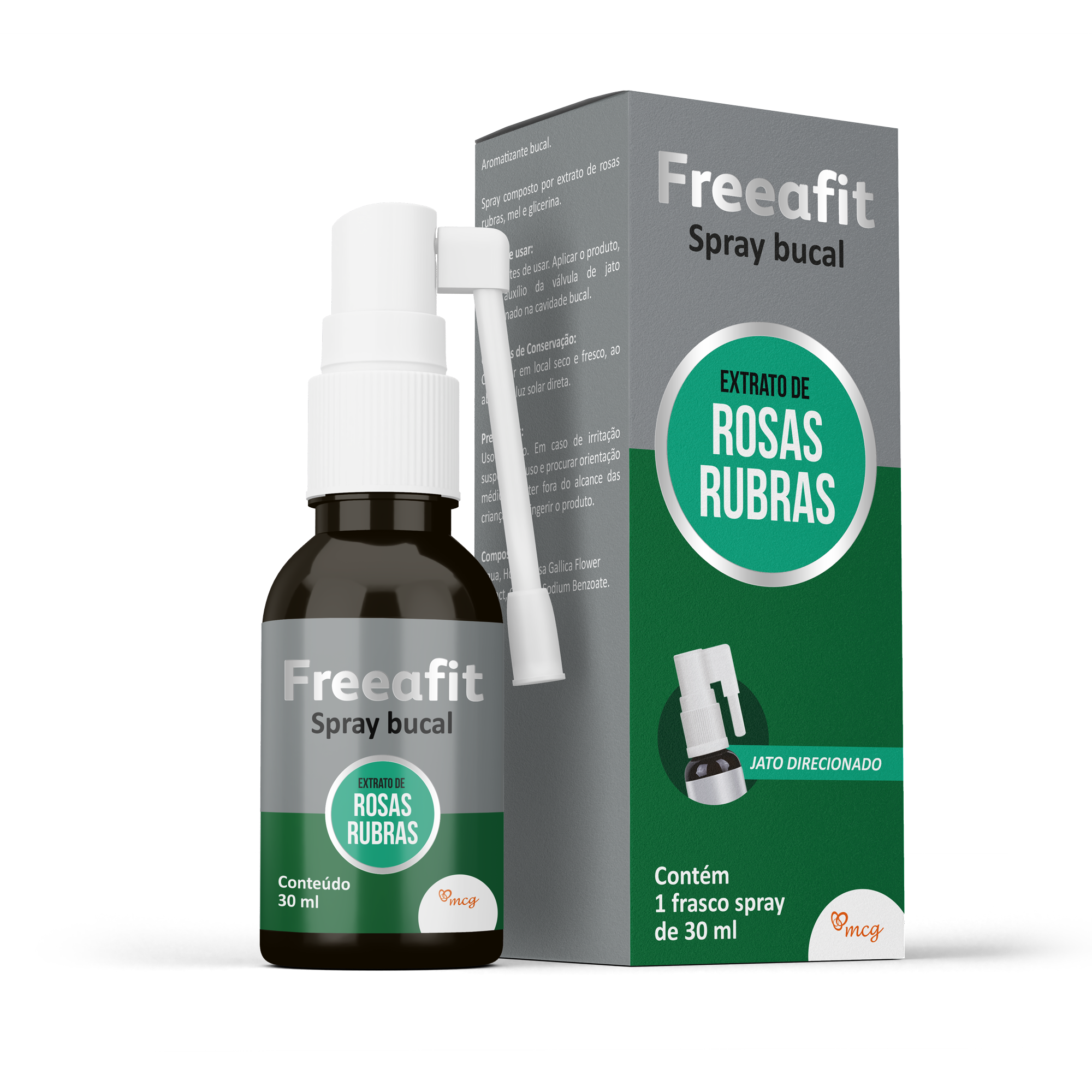 Freeafit Spray Bucal - Extrato de Rosas Rubras