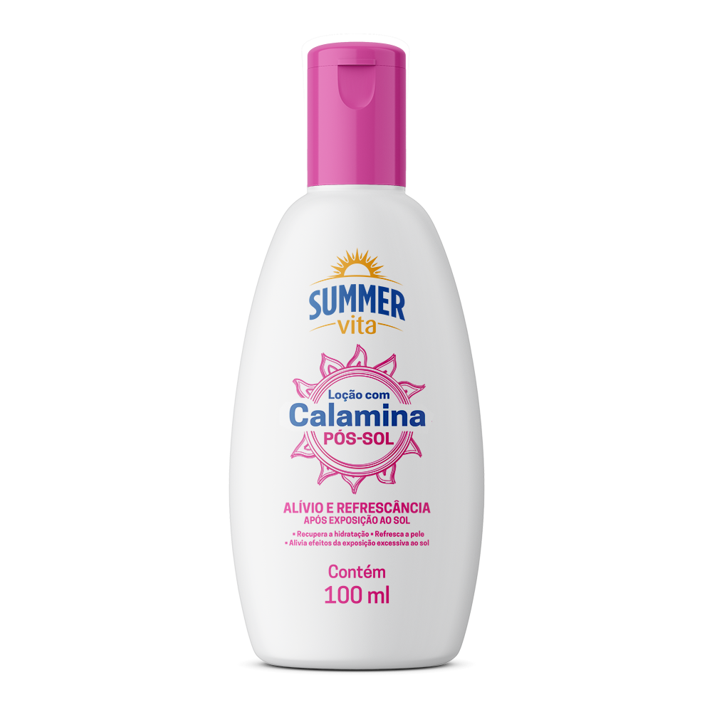 Loção Pós Sol com Calamina Summer Vita