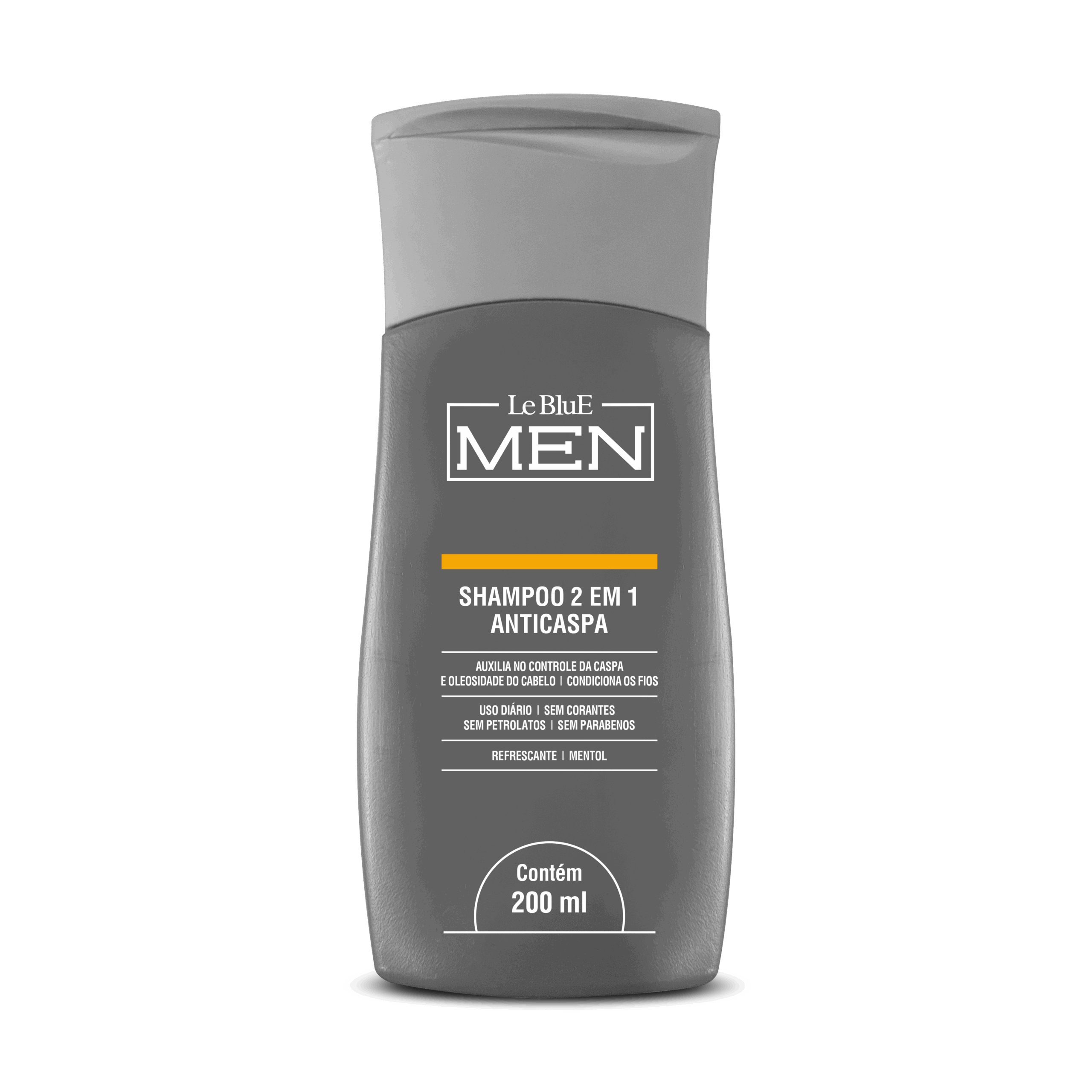 Shampoo 2 em 1 Anticaspa 200ml Le BluE Men