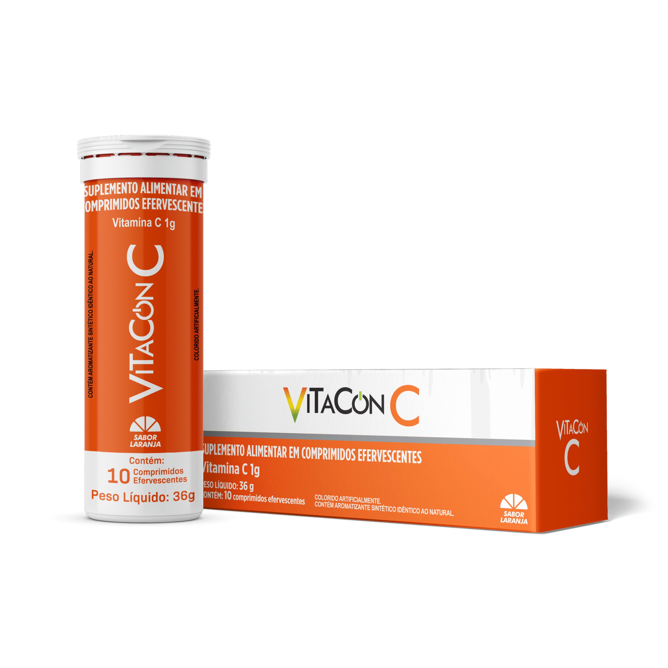 Vitamina C 1g - unitário  Vitacon