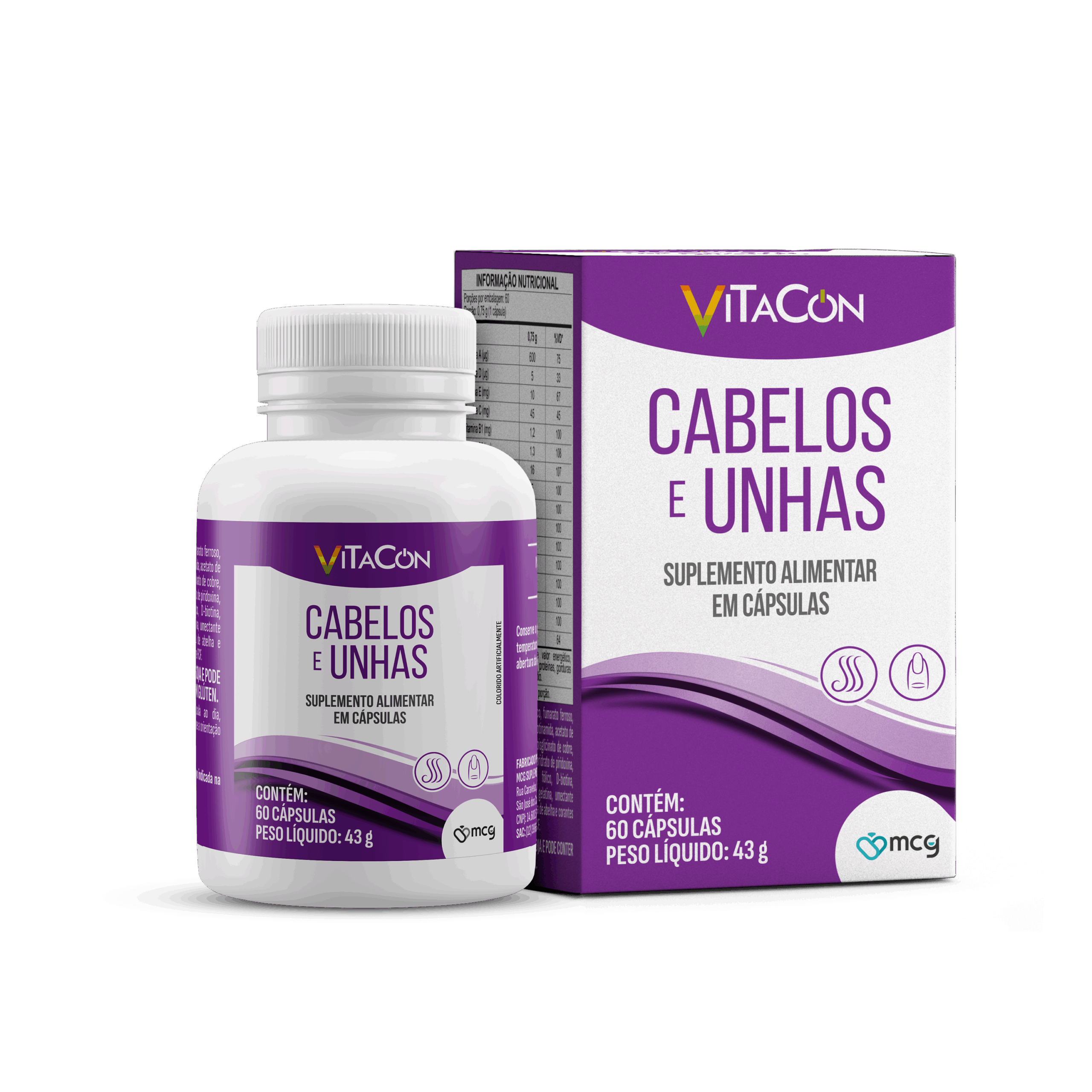 Cabelos e Unhas Vitacon